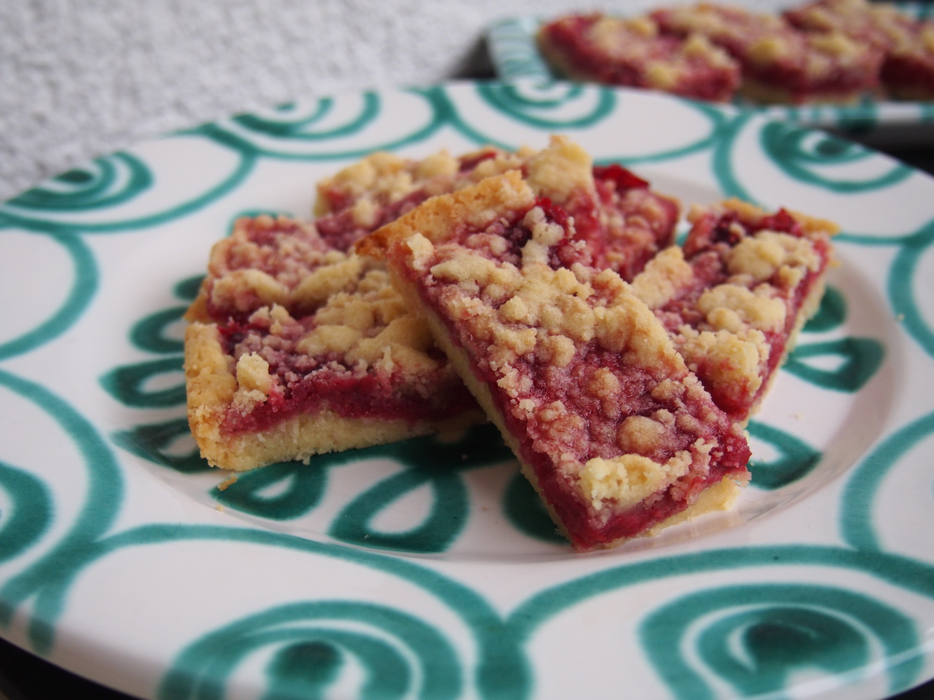 Streuselkuchen mit Himbeeren - Nudel und Strudel - Comfort Food