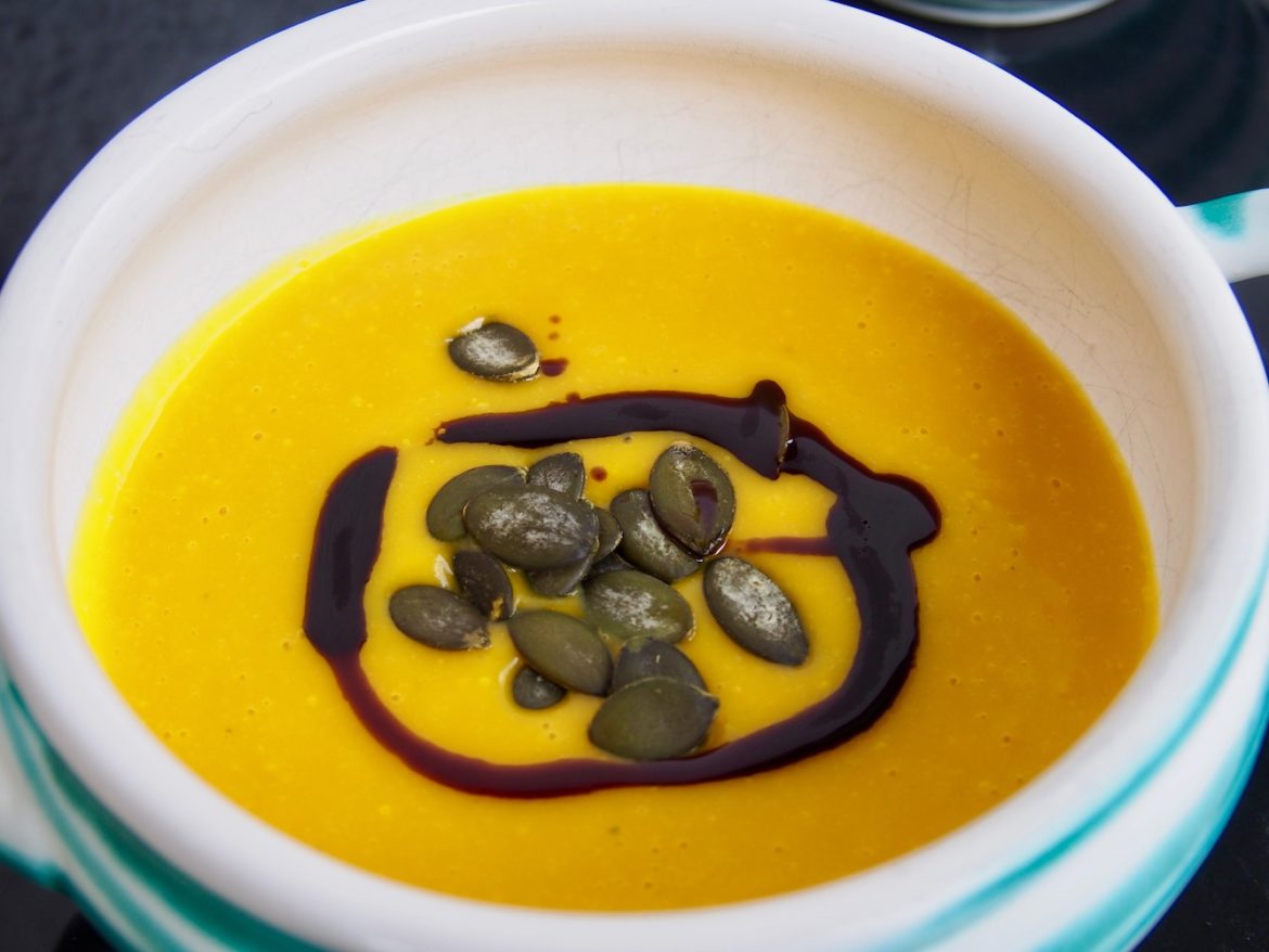 Kürbiscremesuppe