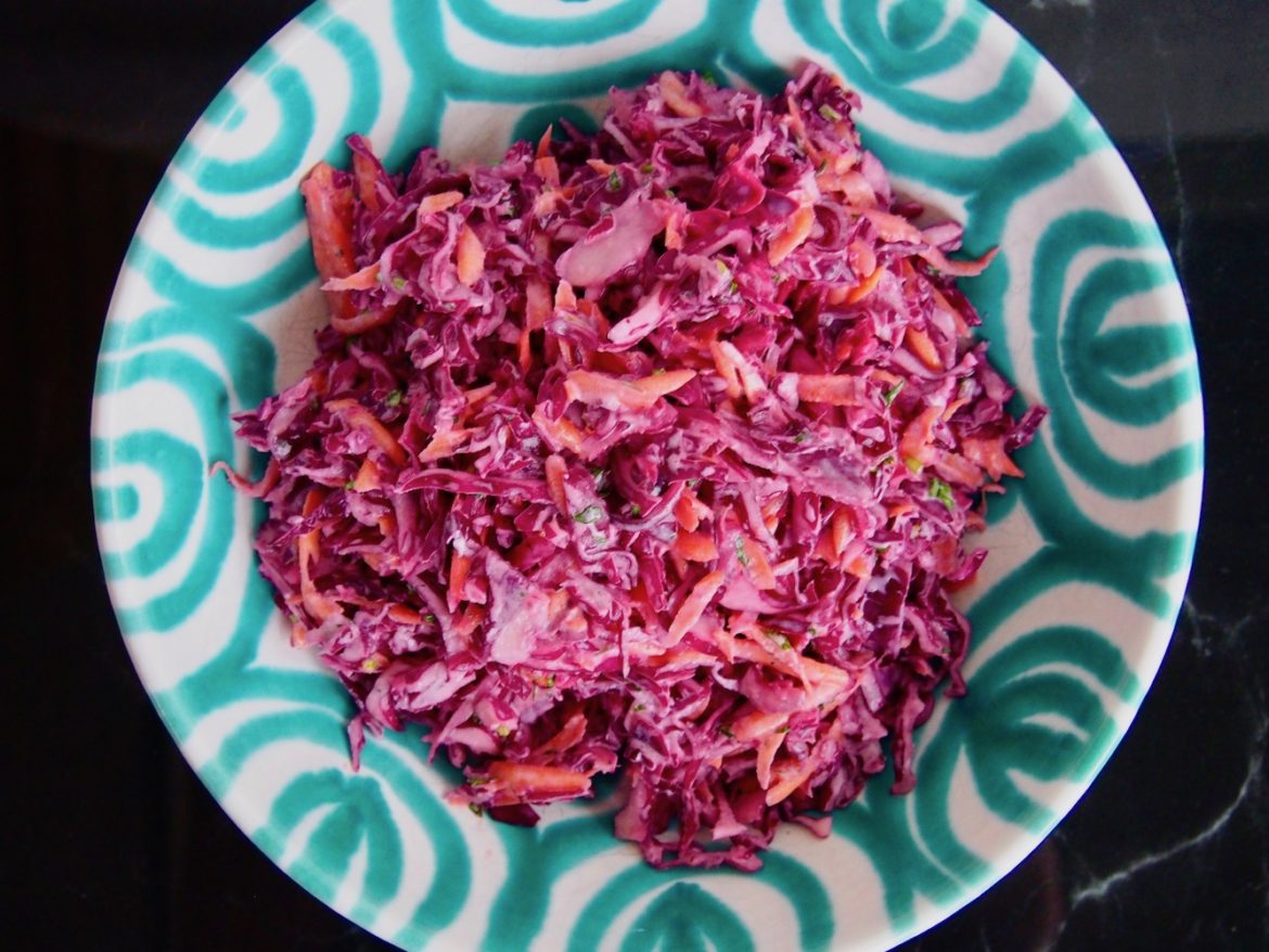Roter Cole Slaw