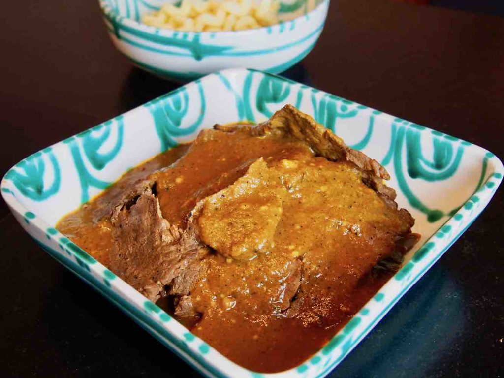 Rindschnitzel mit Wurzelsauce