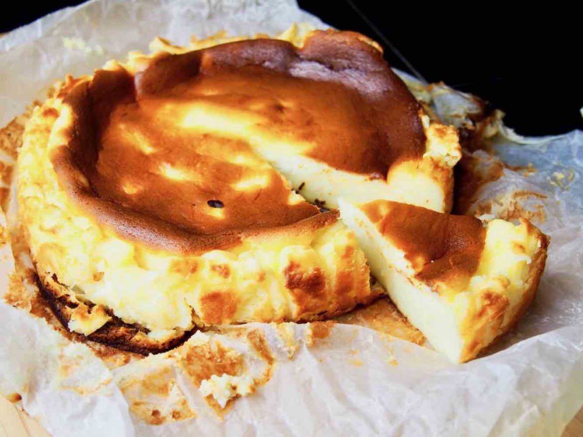 Baskischer Cheesecake