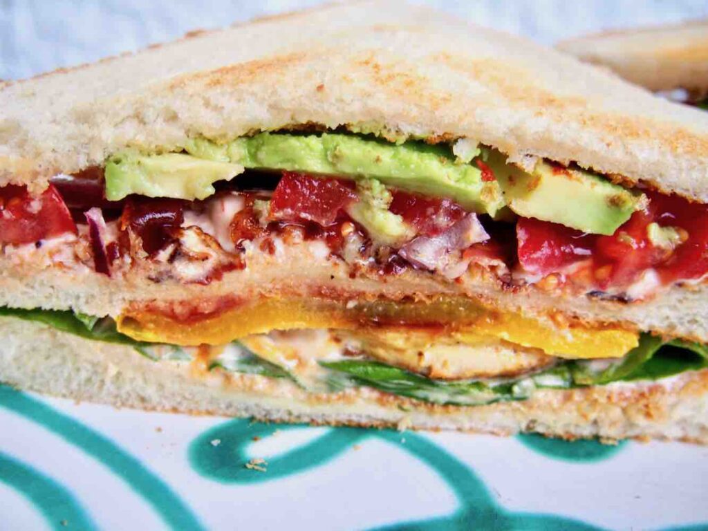 Club Sandwich mit Huhn