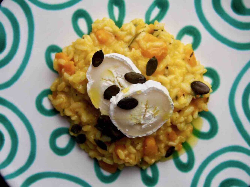 Kürbisrisotto