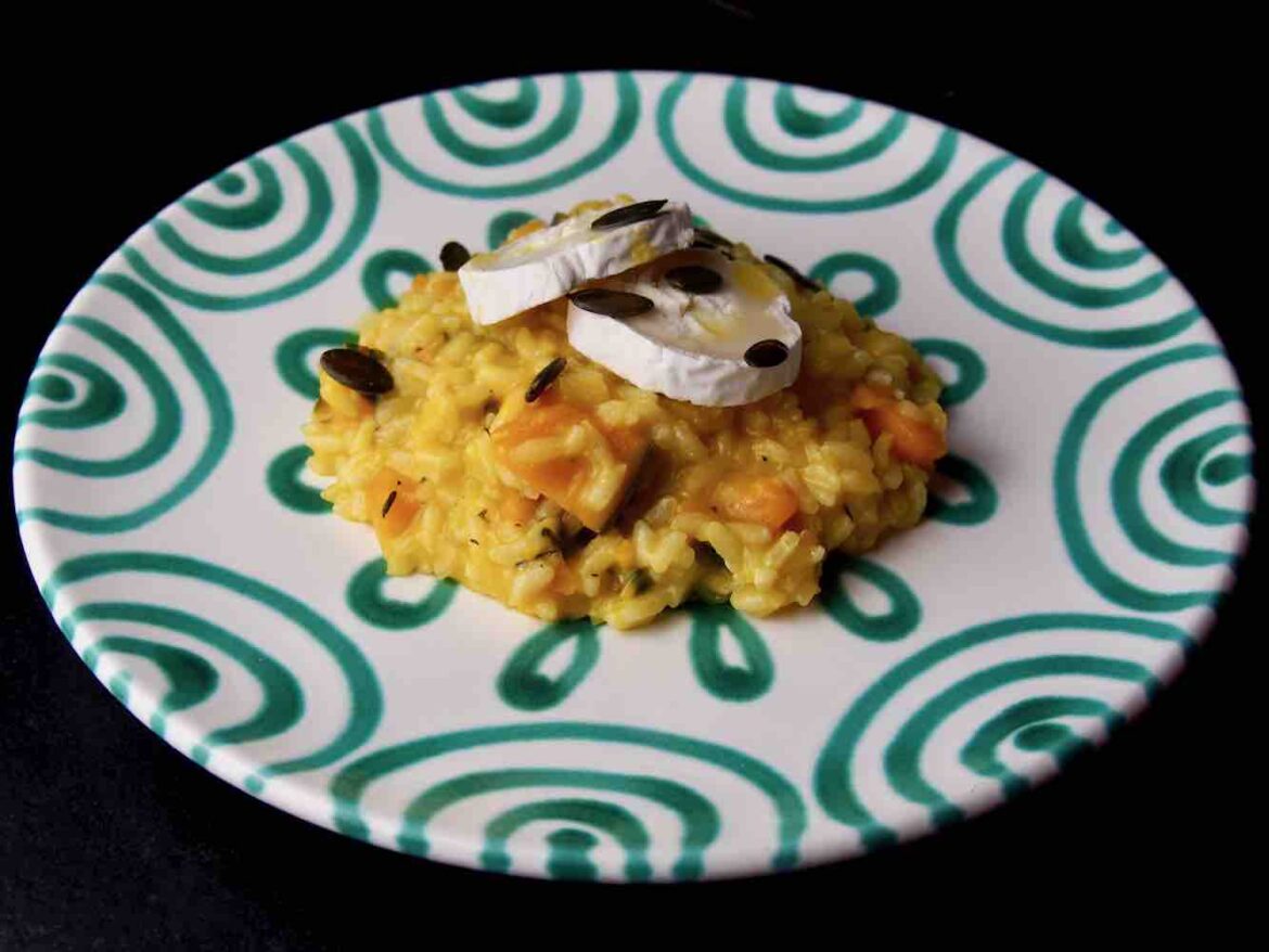 Kürbisrisotto