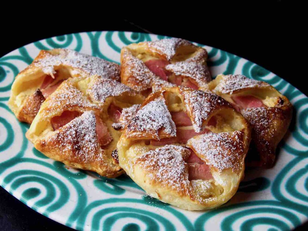 Topfen-Apfel-Taschen