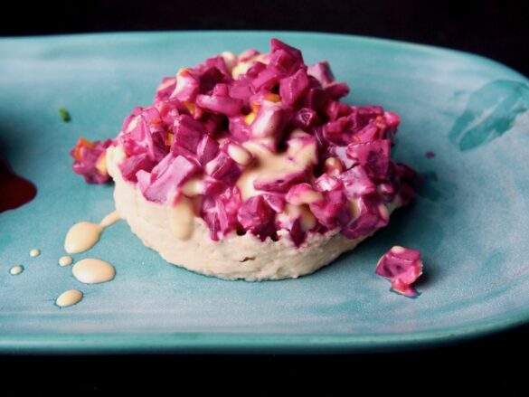 Rote Rüben Tatar - Nudel und Strudel